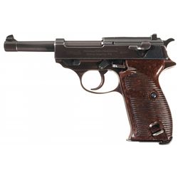 Late Production World War II Nazi Commercial Walther P38 Semi-Automatic Pistol