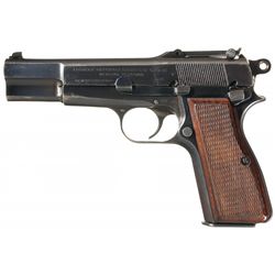 Nazi Occupation Production Fabrique Nationale High Power Semi-Automatic Pistol