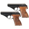 Image 1 : Collector's Lot of Two World War II Mauser HSc Pistols -A) Excellent Mauser Model HSc Semi-Automatic