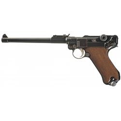 Desirable Late WWI 1918 Dated DWM Model 1914 Artillery Luger