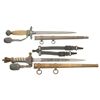 Image 1 : Two Nazi Daggers with Scabbards and Portapees