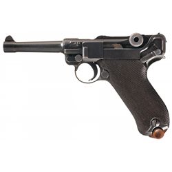 DWM Model 1908 Second Issue Luger Semi-Automatic Pistol