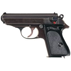 Nazi Proofed Walther PPK Semi-Automatic Pistol with Extra Magazine