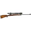 Image 1 : Pre-64 Winchester Model 70 Super Grade Bolt Action Rifle in 220 Swift with Scope