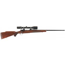 Winchester Model 70 300 Weatherby Magnum Bolt Action with Swarovski Scope