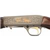 Image 2 : Engraved and Gold Highlighted Grade VI Browning Semi-Automatic .22 Rifle with Original Box