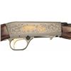 Image 3 : Engraved and Gold Highlighted Grade VI Browning Semi-Automatic .22 Rifle with Original Box