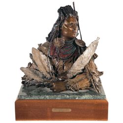 Chief Medicine Crow by Jan Fisher