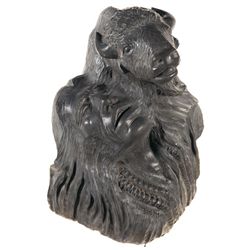 Wynne Signed Granite Buffalo Hunt Dream