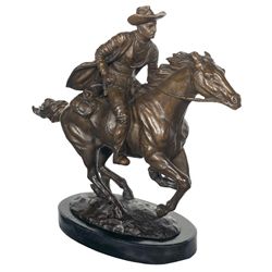 Chiparus Marked Horse and Rider