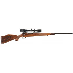 Weatherby Mark V 270 Weatherby Magnum Bolt Action Rifle with Scope