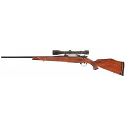 Left Hand Weatherby Mark V 30-06 Springfield Bolt Action Rifle with Scope