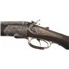 Image 2 : Engraved and Gold Inlaid German Double Rifle Shotgun Drilling Hammer Gun