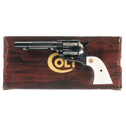 Engraved Frank Sinatra's Production Manager's Presentation Inscribed Gold Inlaid Colt Second Generat