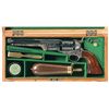 Image 1 : Cased Andrew Bourbon Signed and Engraved London Klay Associates Colt Model 1851 Navy Revolver with F