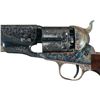 Image 2 : Cased Klay Associates Andrew Bourbon Signed and Engraved Colt Second Generation 1861 Navy Percussion