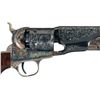 Image 3 : Cased Klay Associates Andrew Bourbon Signed and Engraved Colt Second Generation 1861 Navy Percussion