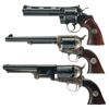 Image 1 : Cased Three Drawer Colt USA Bicentennial Commemorative Three Revolver Set -A) Colt U.S.A. Bicentenni