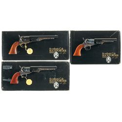 Collector's Lot of Three Boxed Colt Blackpowder Series Percussion Revolvers -A) Colt 1860 Army Revol