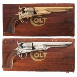 Rare Consecutively Numbered Interstate Special Edition Colt Custom Shop Second Generation 1860 Army 