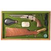 Image 1 : Rare Electroless Nickel Second Generation Colt 1860 Army Percussion Revolver with Case Accessories a