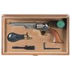 Image 1 : Cased Second Generation Prototype Colt Model 1862 Pocket Navy Percussion Revolver with Accessories