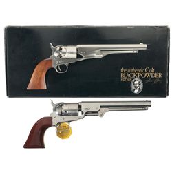 Collector's Lot of Two Boxed Stainless Steel Colt Black Powder Series Percussion Revolvers -A) Colt 