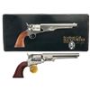 Image 1 : Collector's Lot of Two Boxed Stainless Steel Colt Black Powder Series Percussion Revolvers -A) Colt 