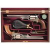 Image 1 : Cased Set of Two Consecutively Serial Numbered Second Generation Colt Model 1851 Navy Percussion Rev