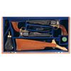 Image 1 : Cased Factory Engraved and Gold Inlaid Number 1 of 40 Second Generation Colt Model 1860 Army Cavalry