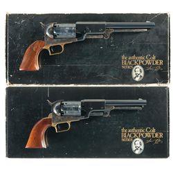 Collector's Lot of Two Boxed Second Generation Colt Percussion Revolvers -A) Colt Walker Revolver