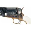 Image 2 : Cased Alvin A. White Engraved Second Generation Colt Third Model Dragoon Percussion Revolver with Ac