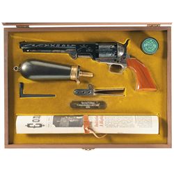 Desirable Cased Colt Second Generation 1851 Navy Conquistadores Del Cielo Special Edition Percussion