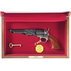 Factory Engraved and Cased Serial Number "3" Colt Second Generation 1862 Pocket Navy Percussion Revo