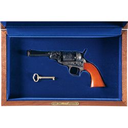 Factory Engraved and Cased Serial Number "3" Colt Second Generation Baby Dragoon Percussion Revolver