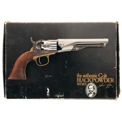 Desirable Prototype Second Generation Colt Model 1862 Police Percussion Revolver