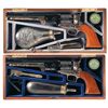 Image 1 : Consecutively Numbered and Cased Lee/Grant Commemorative Second Generation Colt 1851 Navy Revolvers 