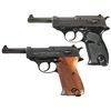 Image 1 : Collector's Lot of Two Commercial Walther P38 Semi-Automatic Pistols -A) Walther P38 Semi-Automatic 