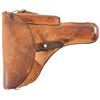 Image 2 : Swiss Army SIG P210 Semi-Automatic Pistol with Leather Holster
