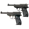Image 1 : Collector's Lot of Two German P38 Semi-Automatic Pistols -A) West Berlin Police Walther/Interarms P3