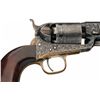 Image 4 : Fine Cased Gustave Young Factory Engraved Colt Model 1851 Navy Revolver with Factory Letter