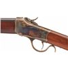 Image 2 : Excellent Antique Winchester Model 1885 Low Wall Single Shot Rifle in Desirable 22 Short Caliber wit