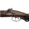 Image 2 : Engraved and Gold Inlaid F. Baader Over/Under Percussion Rifle with Carved Stock