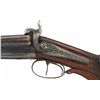 Image 2 : Unique Gold Inlaid Baader & Sohn Muchen Marked Large Caliber Double Barrel Pinfire Rifle with Relief