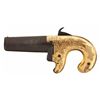 Image 2 : Magnificent Cased Nimschke Engraved Presentation Moore No. 1 Derringer Presented to Don Juan Bustama