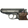 Image 2 : Pre-War Walther Custom Engraved PPK Semi-Automatic Pistol