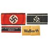 Image 1 : Grouping of Nazi Armbands