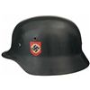 Image 1 : German Model 1940 Double Decal SS Helmet