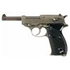 Image 1 : Exceptional World War II Mauser "byf/44" Code Dual Tone P38 Semi-Automatic Pistol with Holster