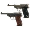 Image 1 : Collector's Lot of Two World War II German P38 Semi-Automatic Pistols -A) Mauser P38 Semi-Automatic 